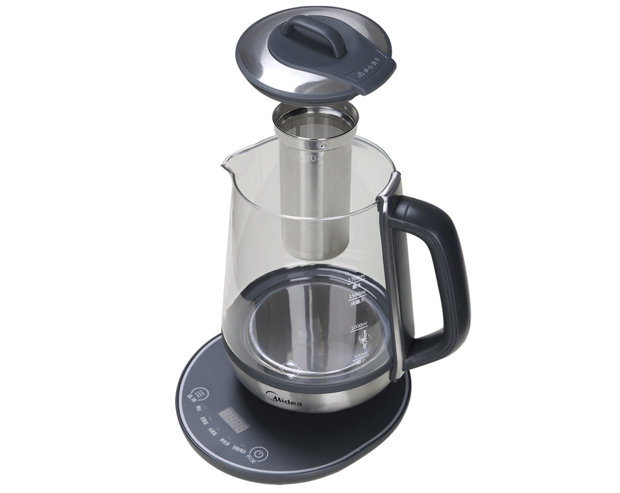 美的养生壶-修图