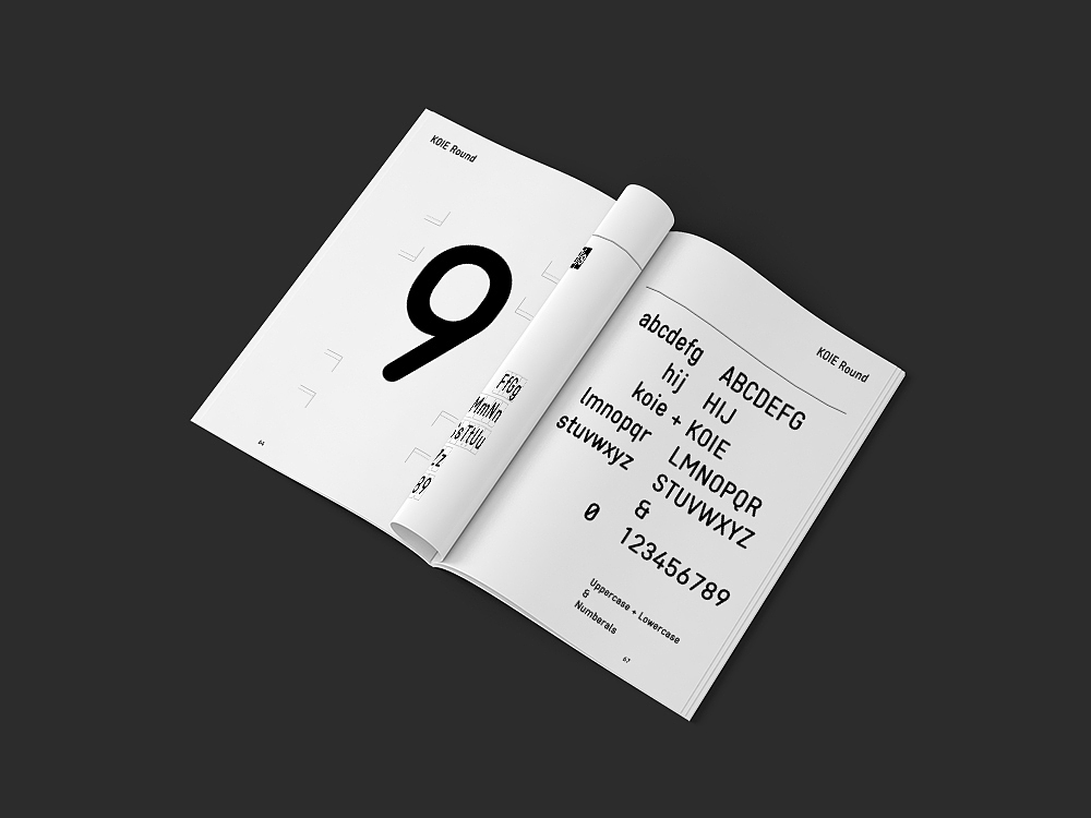 KOIE Round Specimen 字体样本册（图ZMTE0NDI4NjU2） - 字体/字形 - 站酷设计师自然卷舌音原创素材 - 站酷ZCOOL