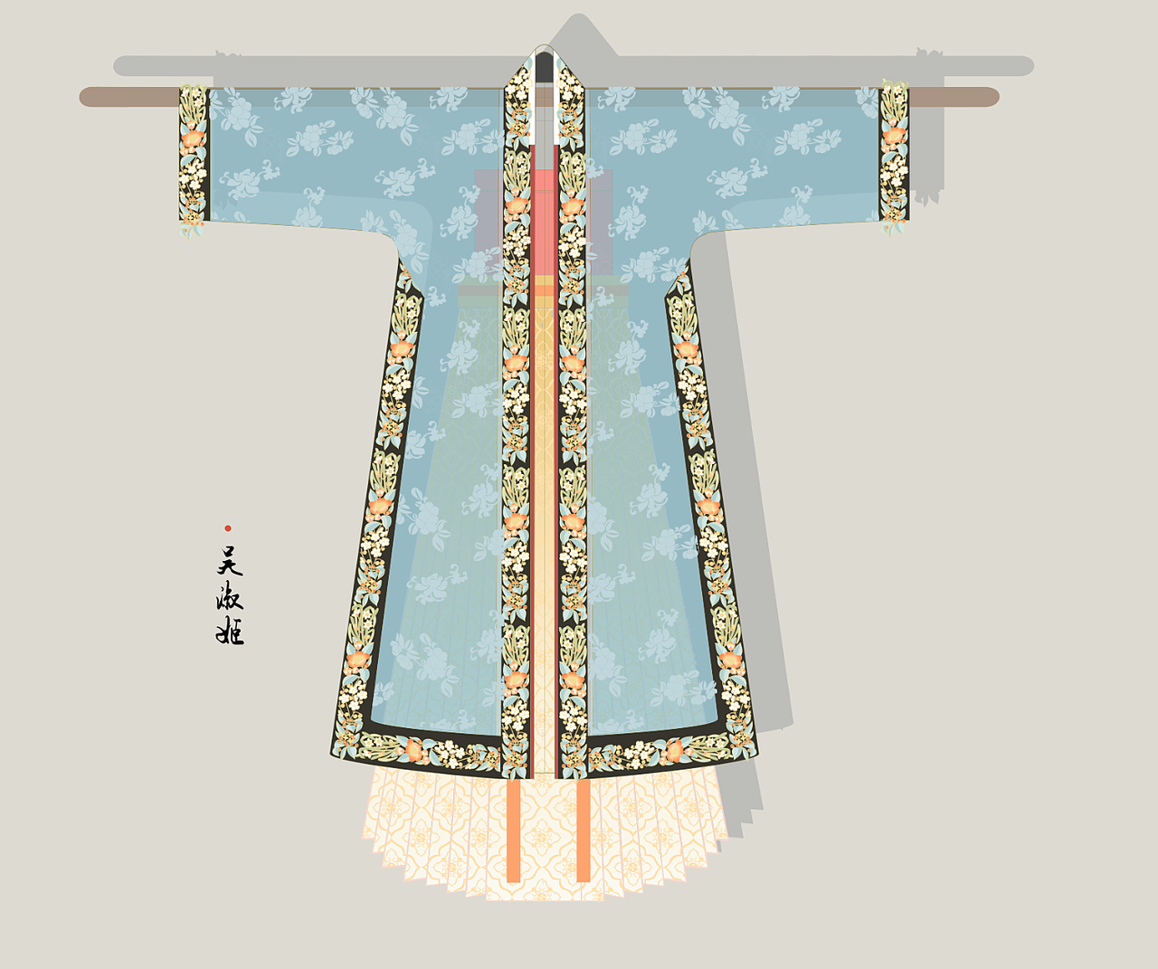 汉服设计 | 清欢客 【吴淑姬】【大宋人物谱系列】（图ZMjEyNTY5NTgw） - 传统/民族服饰 - 站酷设计师清欢客原创素材 - 站酷ZCOOL