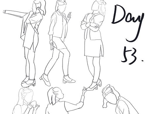 #速写60天挑战赛#Day53@速写班长