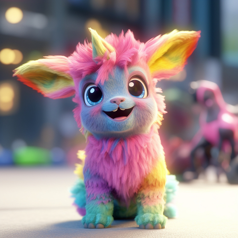 MJ绘画-毛绒动物世界