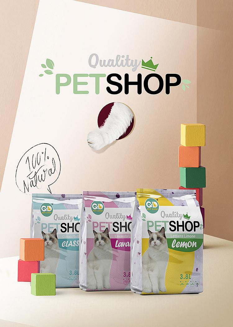 意大利GD ǀ 水晶猫砂包装设计