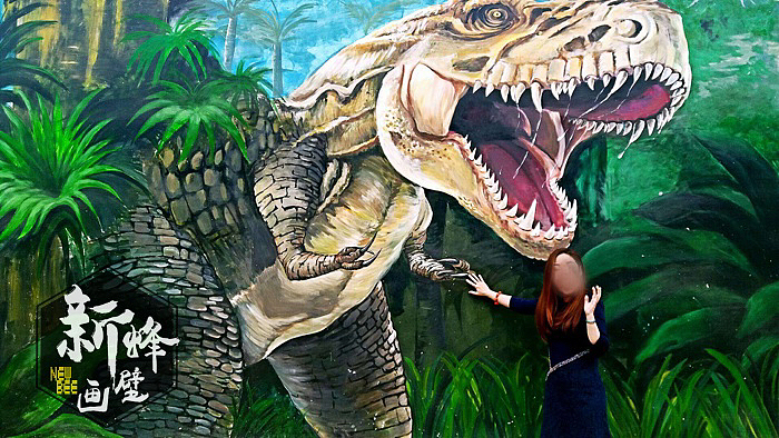 互动3D画立体壁画设计施工