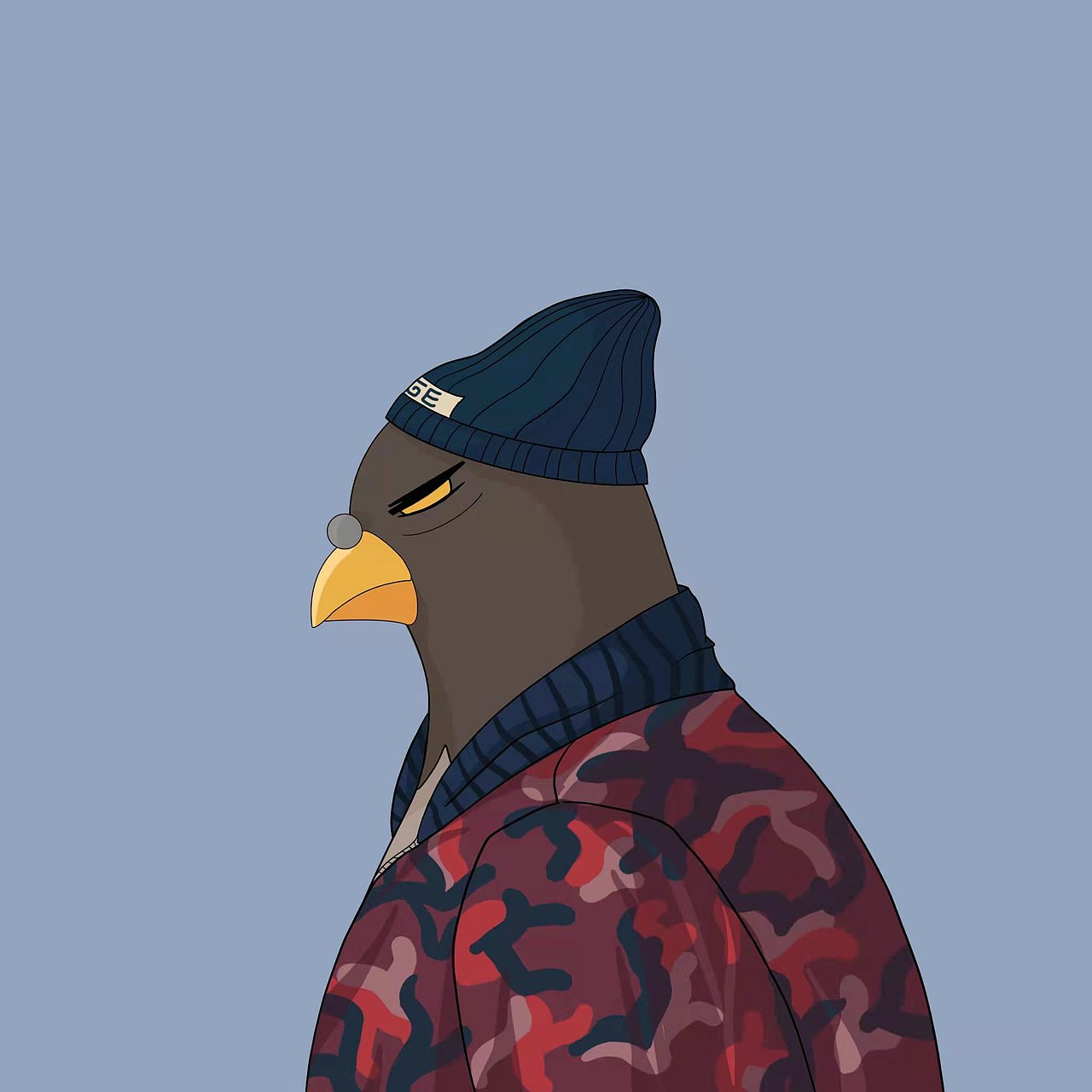 鸽Ger - NFT 插画设计