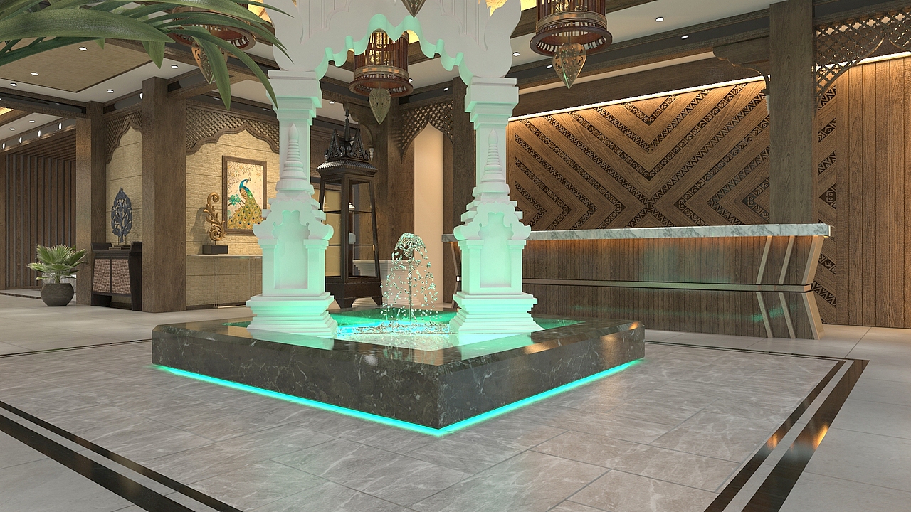 东南亚风格酒店设计