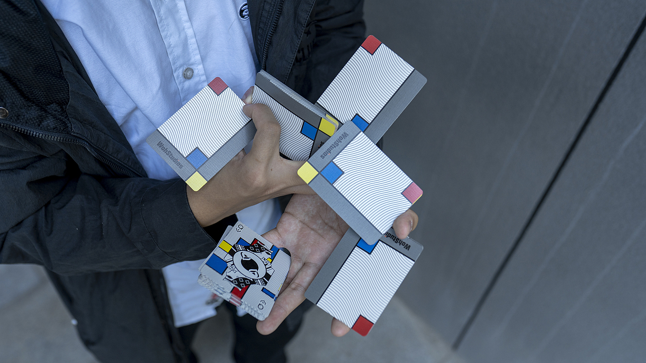 “静物”系列 花切扑克纸牌 峦级 蒙德里安 克莱因蓝