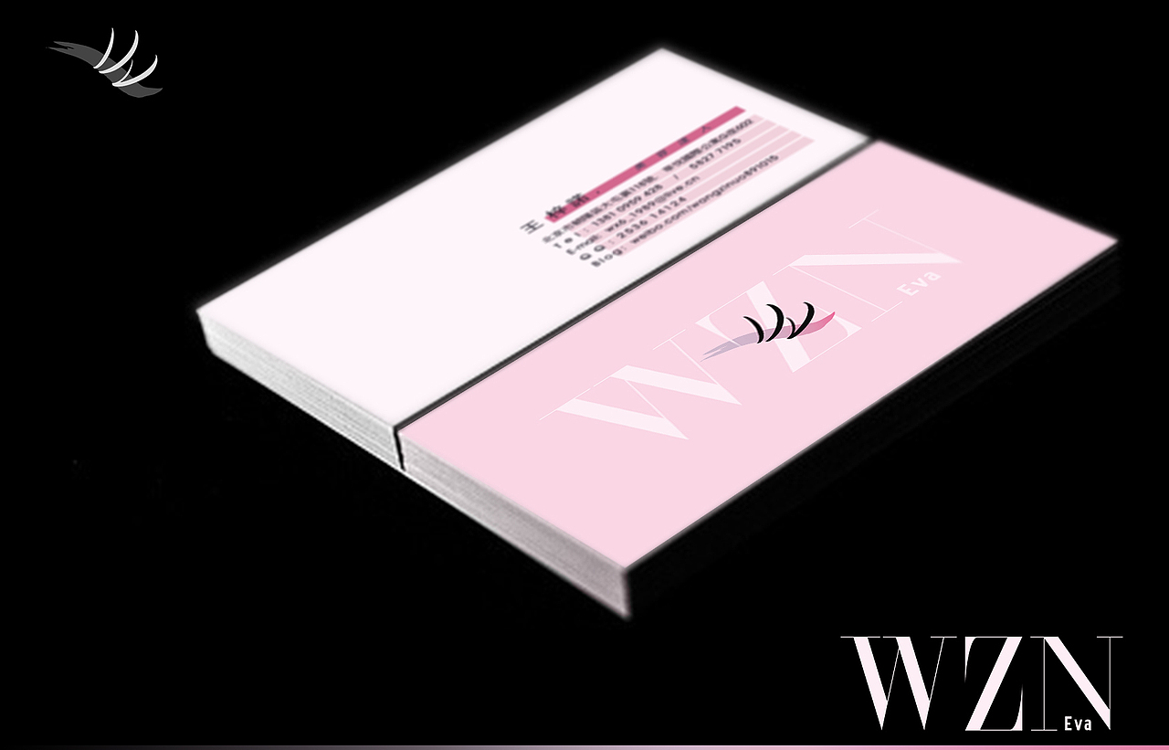 美容达人-王梓诺   Logo及名片方案.     [鲶鱼设计]