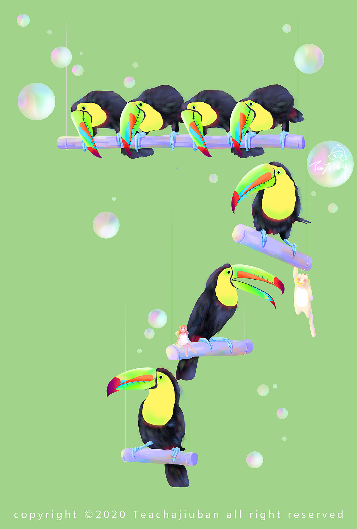 茶茶和酒酒的数字之旅（图ZMjE3NDI4MTky） - 创作习作 - 站酷设计师Tea茶酒伴原创素材 - 站酷ZCOOL