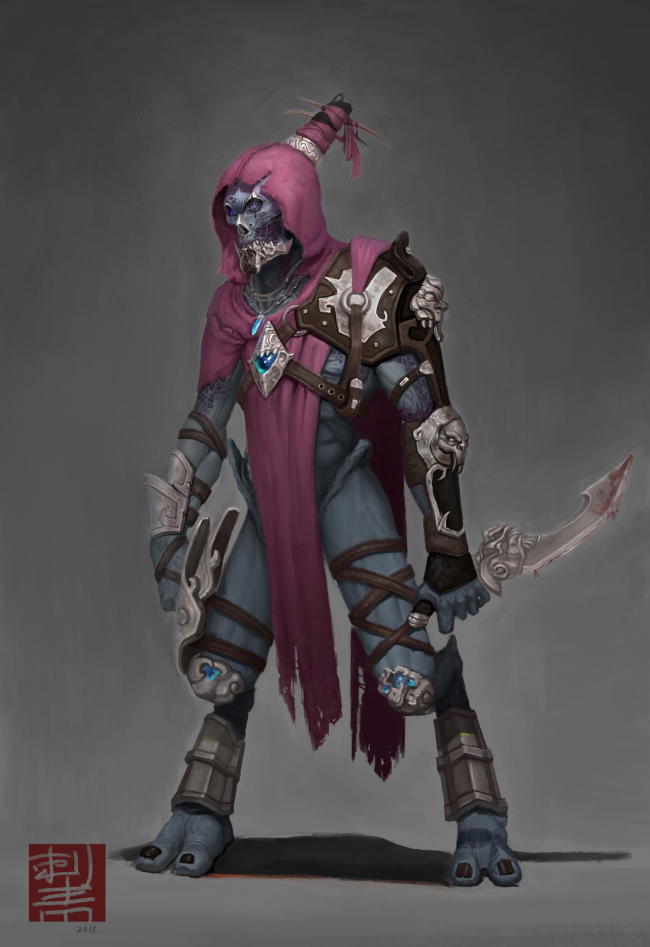 欧美写实类角色设计