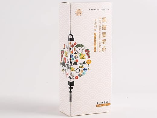 云南黑糖姜茶外包装