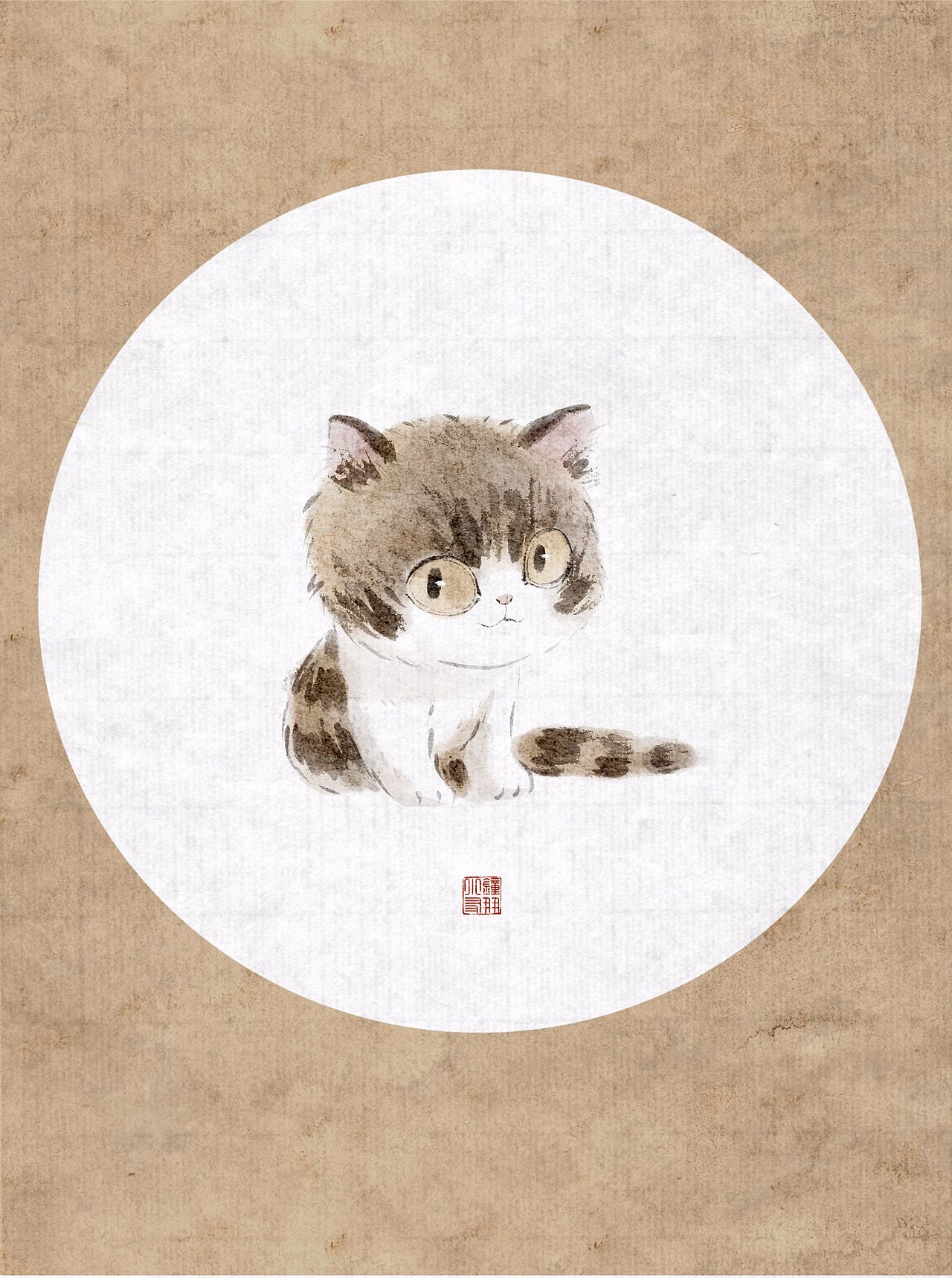 ipad仿水墨国画——花鸟鱼虫