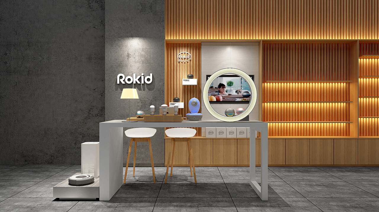 ROKID杭州滨江龙湖天街店（图ZMTAwNjM0NDcy） - 家装设计 - 站酷设计师胡子谢原创素材 - 站酷ZCOOL