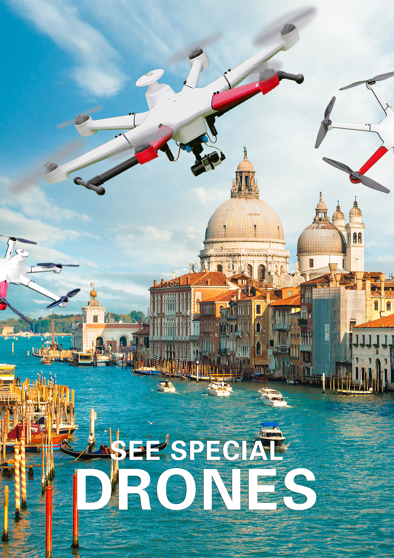 无人机宣传海报