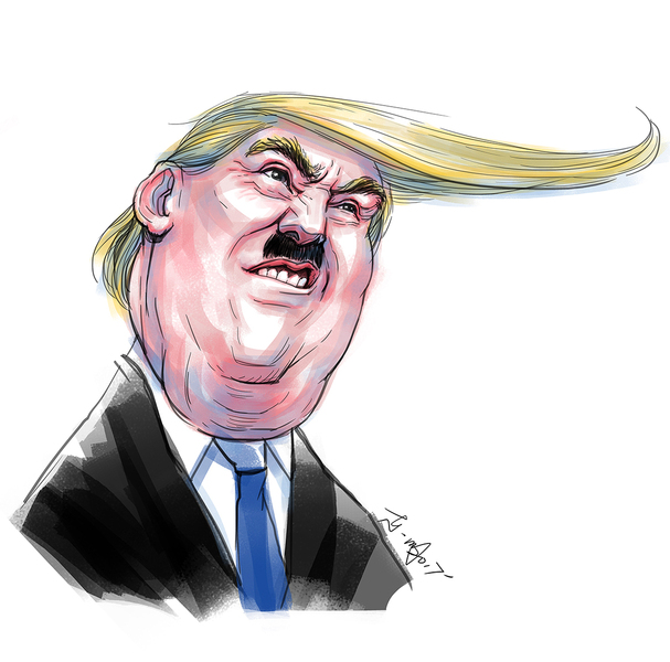 懂王真的太抽象了 - 特朗普漫画设计合辑