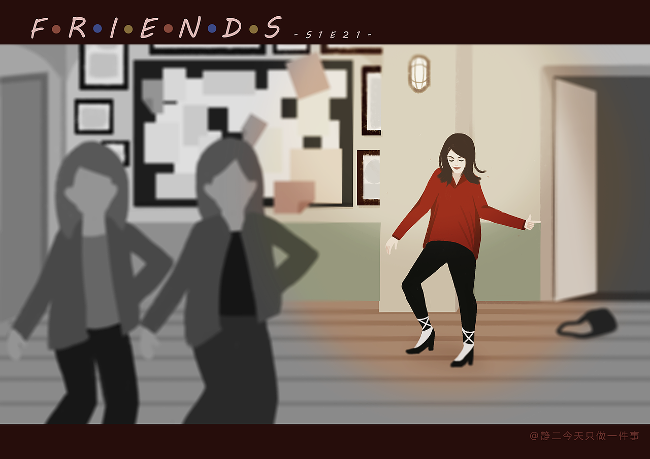 老友记一集一画（S1E20-S1E24） 