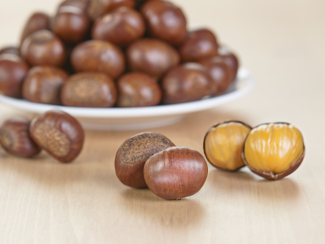 粒上皇现炒板栗