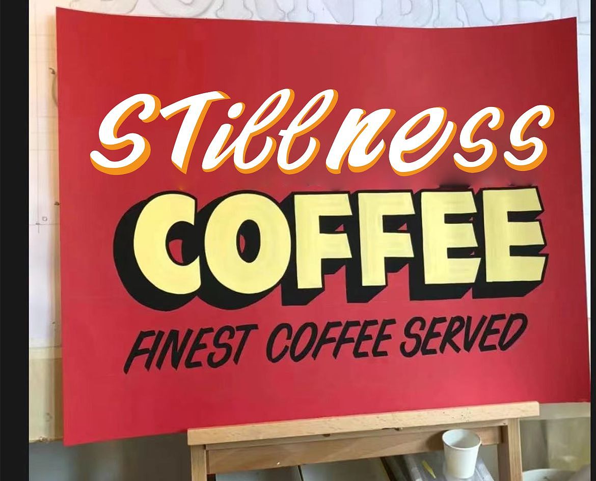 乌鲁木齐stillness coffee特色字体sign painting 设计（图ZMzY4NzczMDgw） - 字体/字形 - 站酷设计师远果原创素材 - 站酷ZCOOL