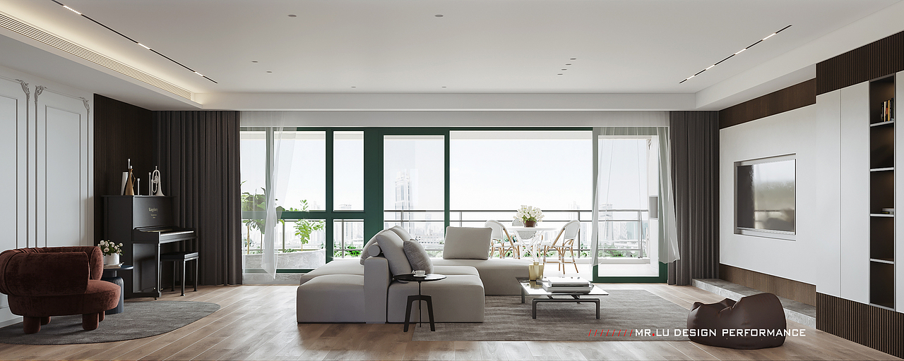 现代风格效果图