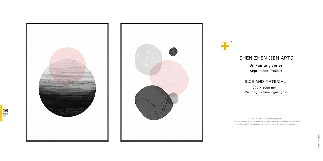 #装饰画##简约风格##室内装饰##软装配饰##酒店会所#（图ZOTI4MDA0MjA=） - 绘画 - 站酷设计师集恒工艺实物画原创素材 - 站酷ZCOOL