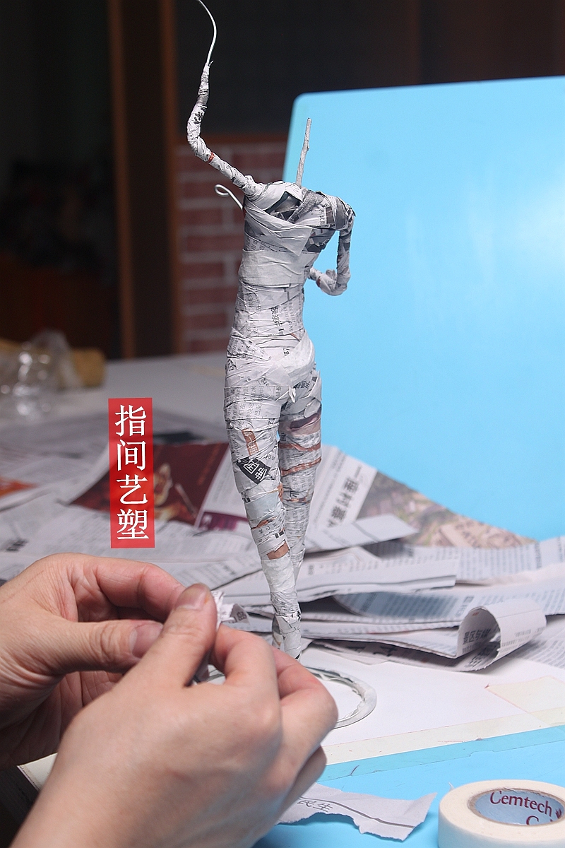 贺加贵面塑软陶(古典仕女)