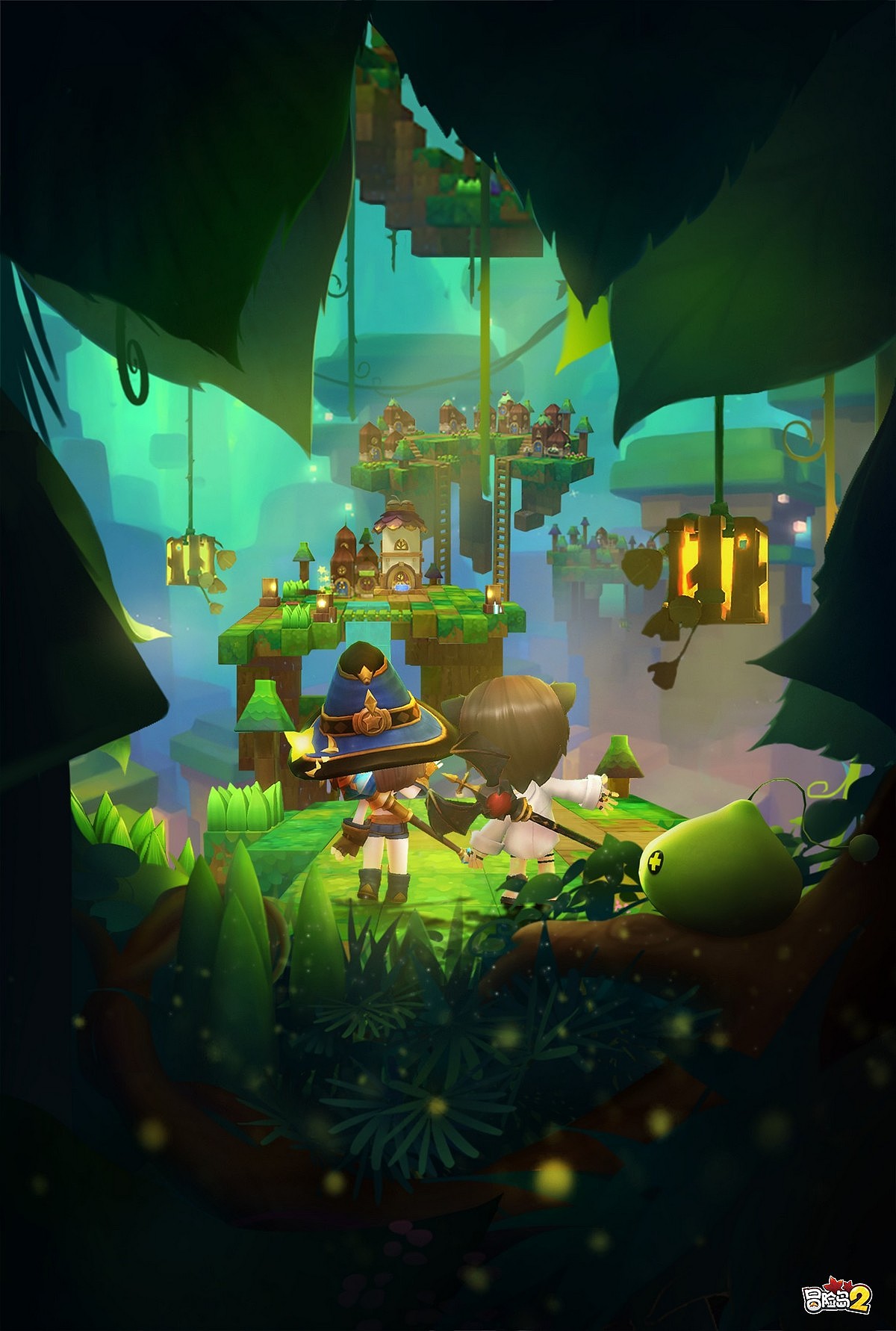 冒险岛2 地图海报