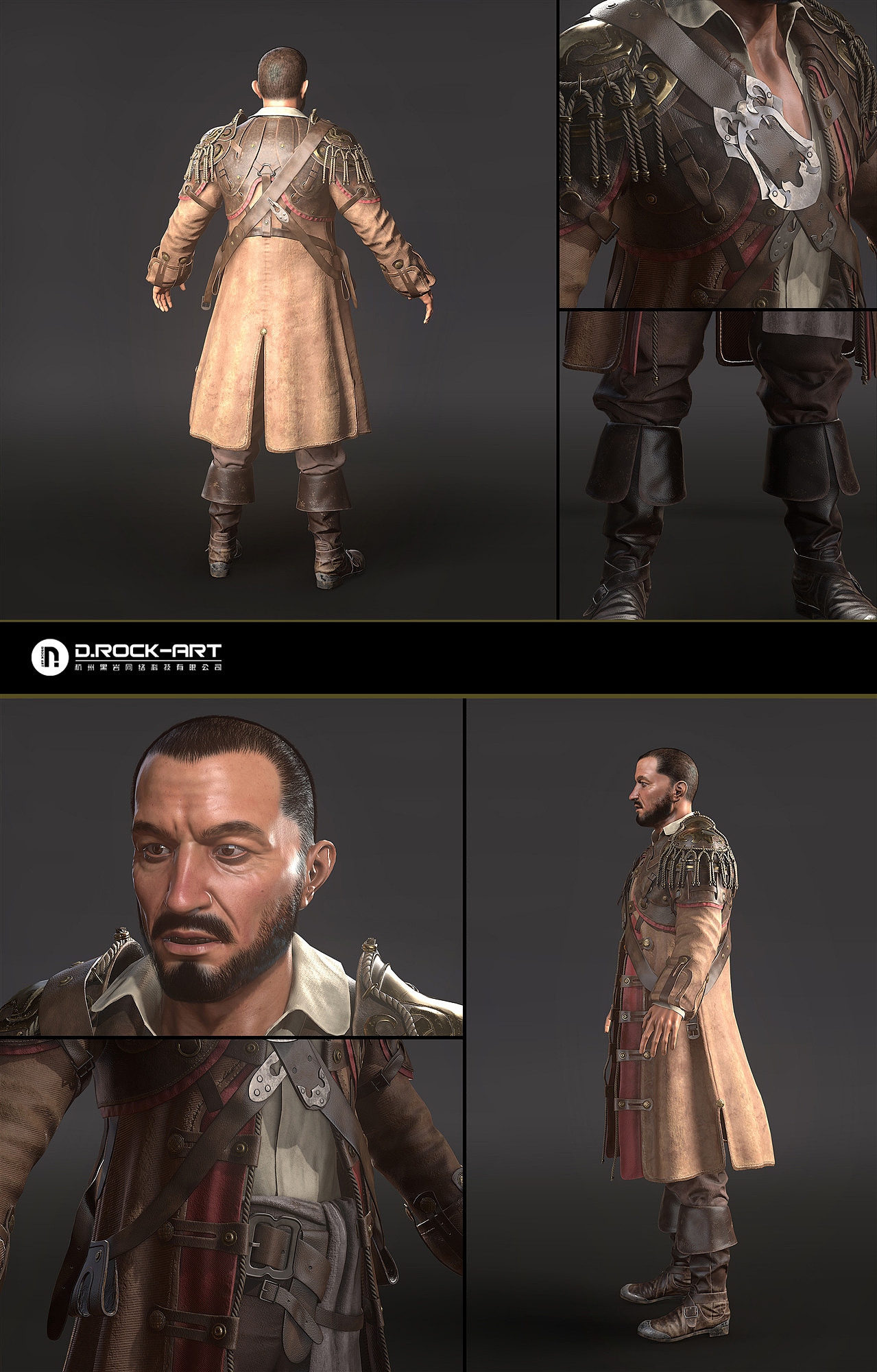 DROCK丨3D游戏角色设计：学生作品分享~（图ZMTg0MDg0ODEy） - 人物/生物 - 站酷设计师DRockArt原创素材 - 站酷ZCOOL