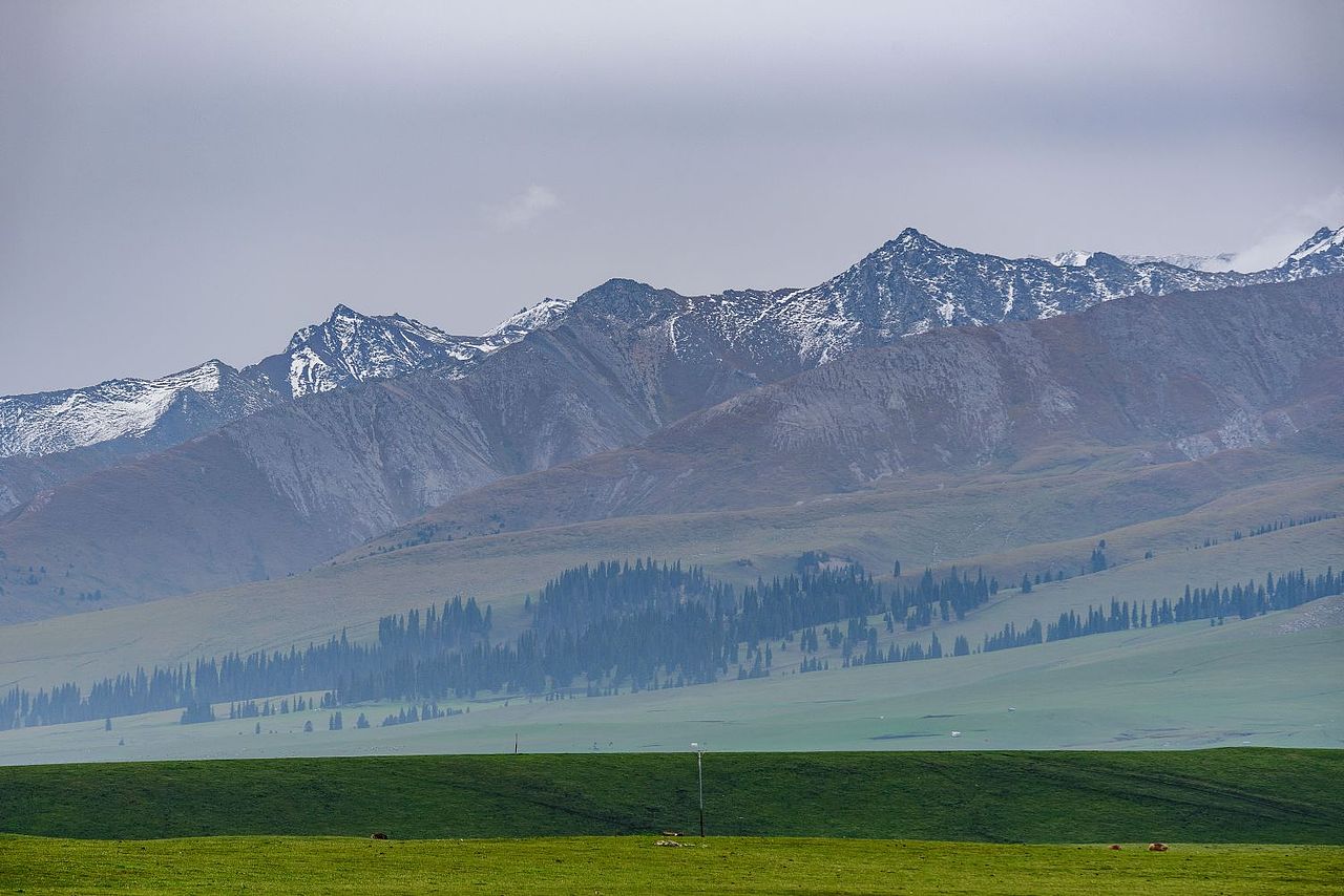 新疆那拉提空中草原（图ZMzU5NjY5NTky） - 风光摄影 - 站酷设计师摄影师雪山飞兔原创素材 - 站酷ZCOOL