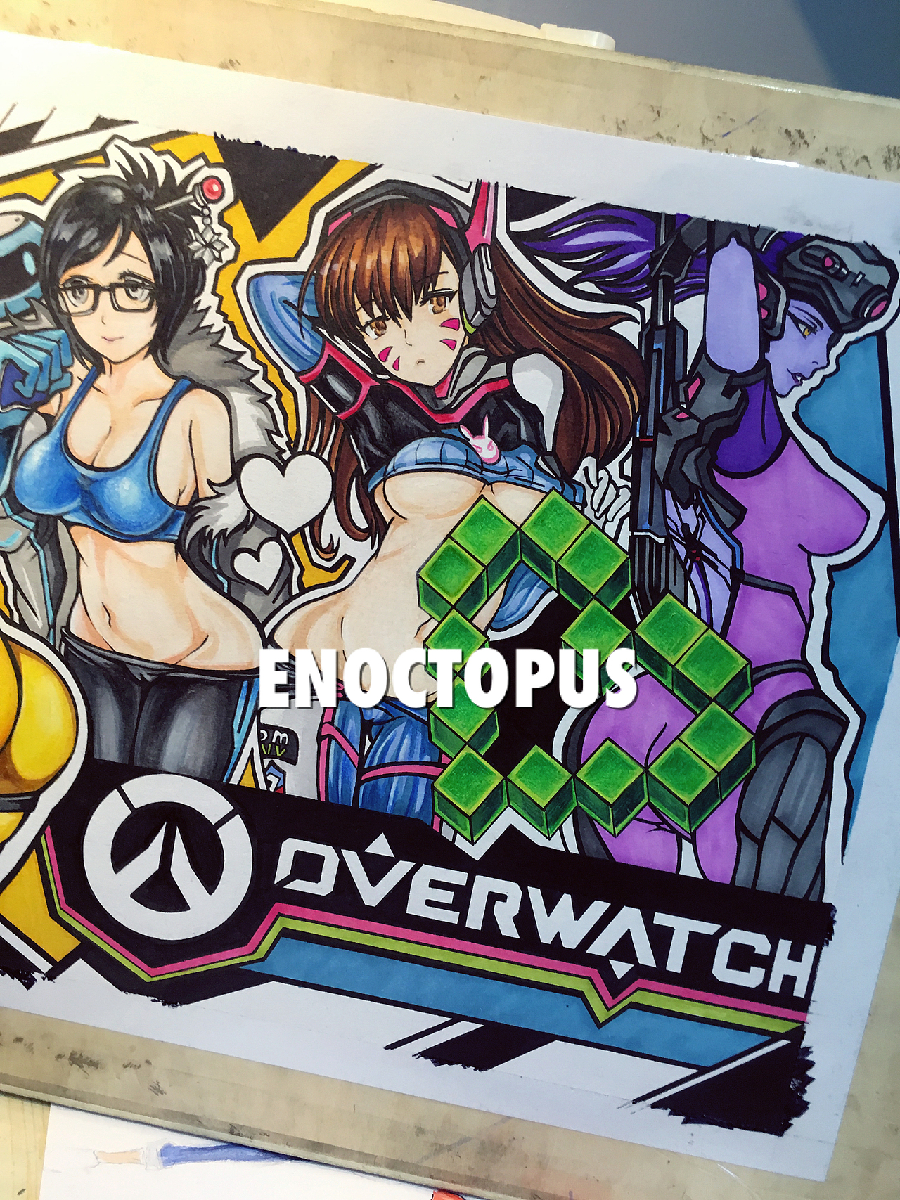 Overwatch.七夕情人节快乐.