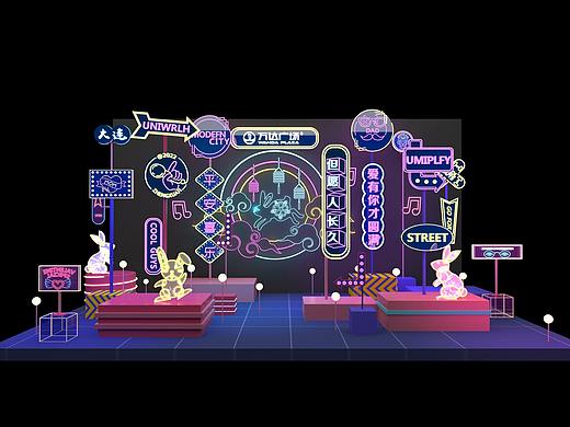 中秋美陈    中式/霓虹