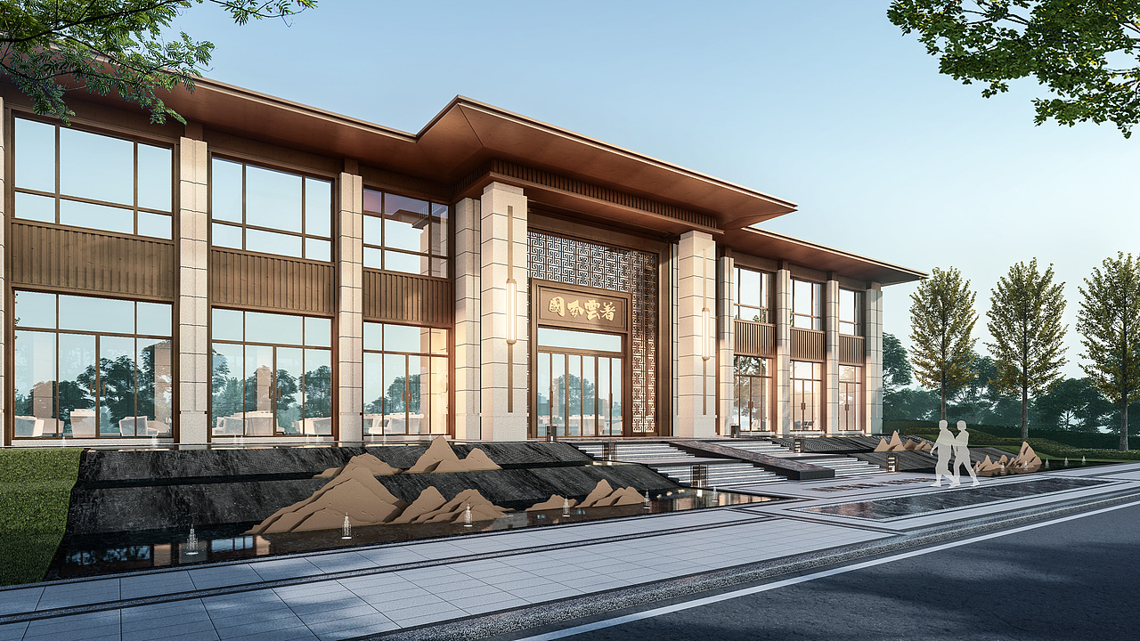 lumion示范区渲染效果图(七)