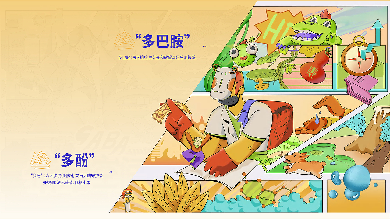 #2022青春答卷#"“GABA空间站”-换个星球生活（图ZMzA2OTI0MzYw） - 品牌 - 站酷设计师yellowwoo原创素材 - 站酷ZCOOL