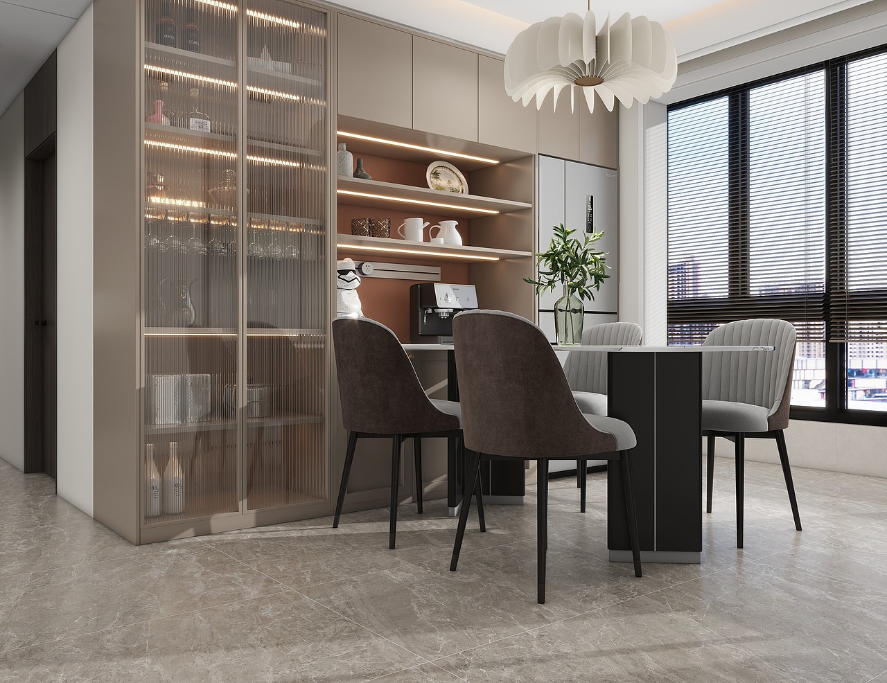 高级感拉满—装修中的美拉德风