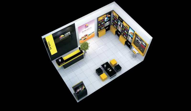 汽车用品旗舰店三维3dmax效果图渲染