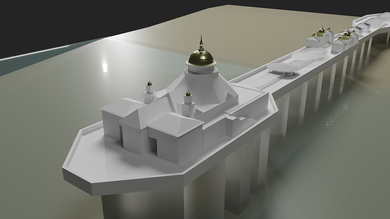 3D works-Eastbourne Attractions（图ZMzU3NzAyMjUy） - 建筑/空间 - 站酷设计师SleepyJoe原创素材 - 站酷ZCOOL