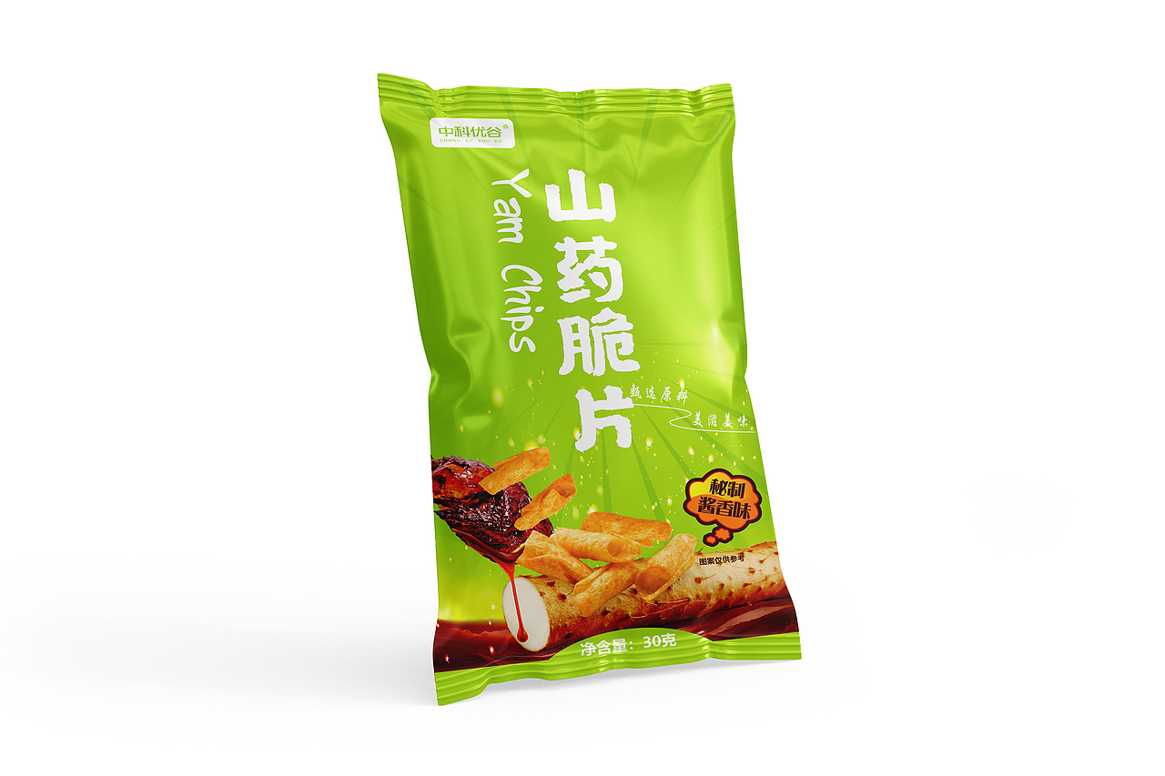 山药脆片 薯片 包装设计 食品 已商用（图ZMzA4ODgxMDQ4） - 包装 - 站酷设计师彩腾包装设计原创素材 - 站酷ZCOOL