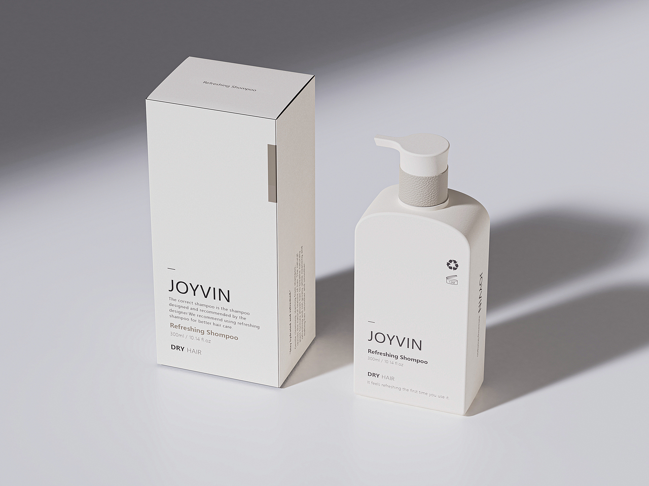 JOYVIN洗发水瓶子设计（平面+渲染）（图ZMzE3MjI1NDAw） - 包装 - 站酷设计师DzDoDesign原创素材 - 站酷ZCOOL