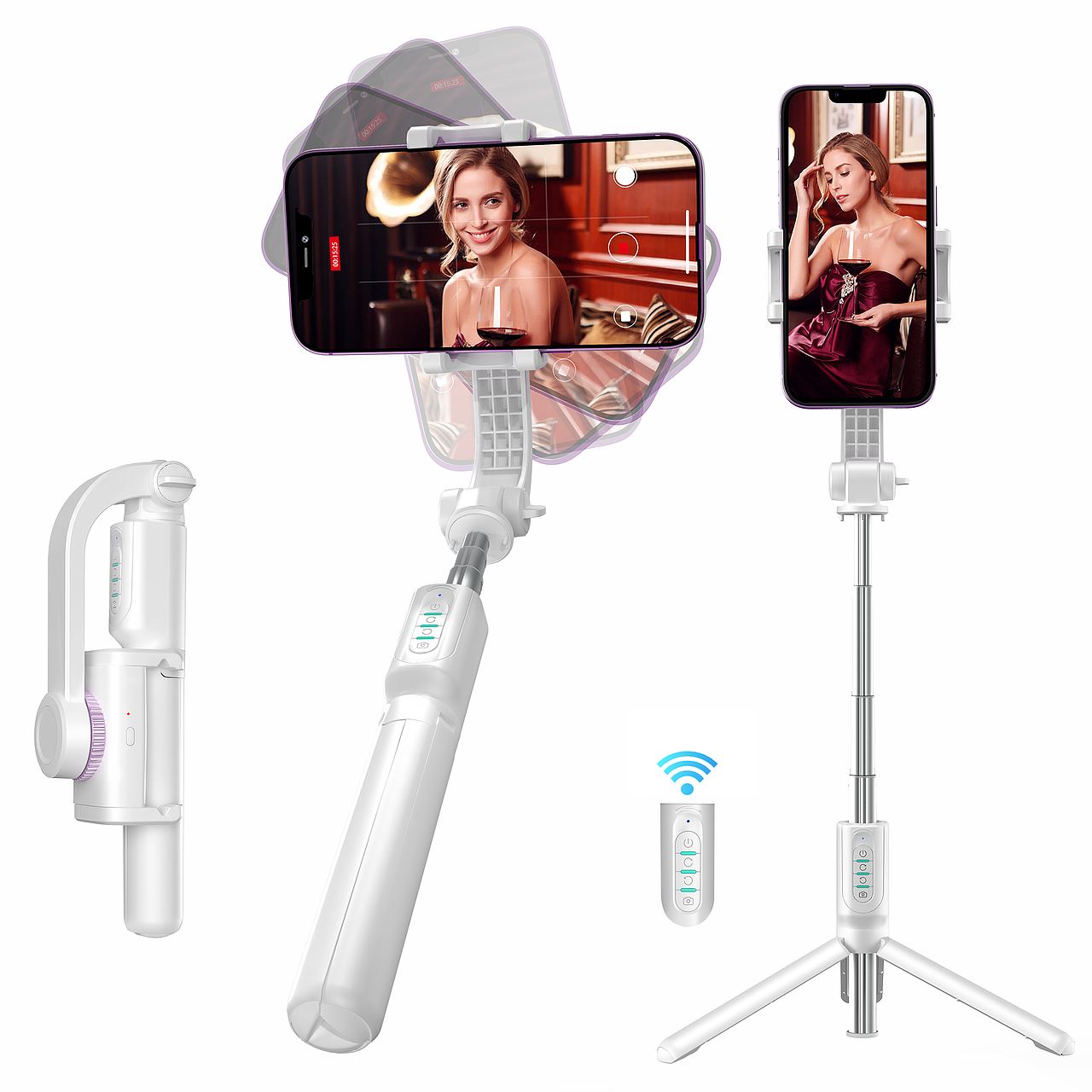 亚马逊平台-yunying5手持自拍杆