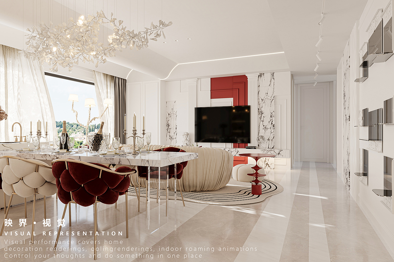 法式轻奢（图ZMzM5OTU0MzI0） - 家装设计 - 站酷设计师映界视觉表现原创素材 - 站酷ZCOOL