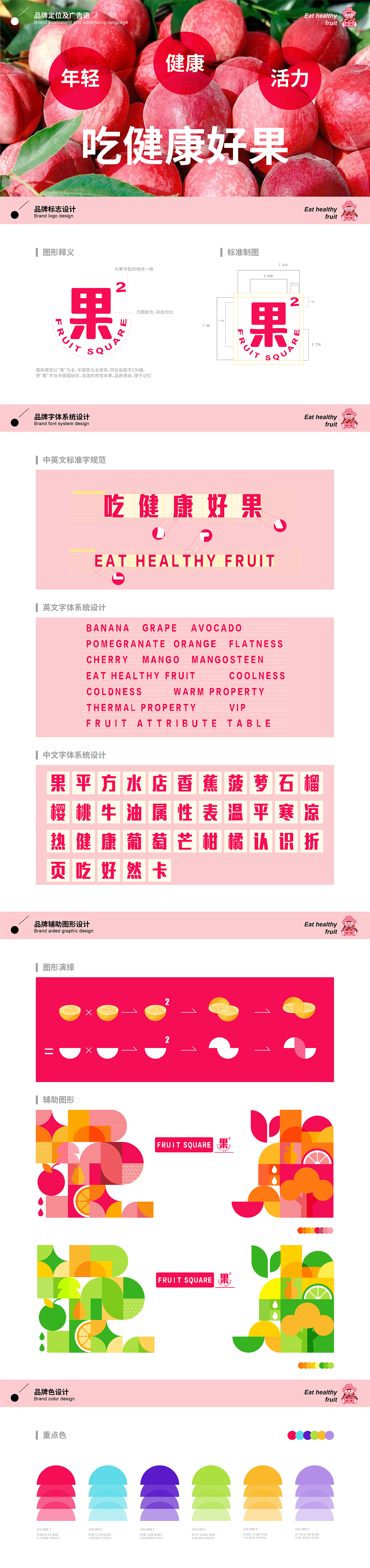 Fruit square水果店｜“果²”品牌系统设计（图ZMjk5MjEzNjIw） - 品牌 - 站酷设计师小软的想法呢原创素材 - 站酷ZCOOL