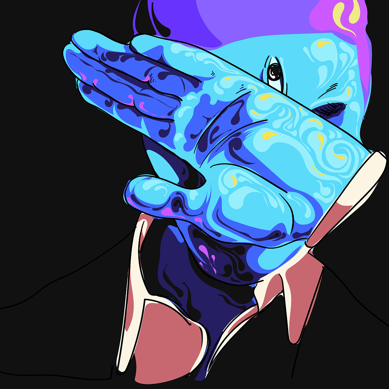 近期的一些插画习作