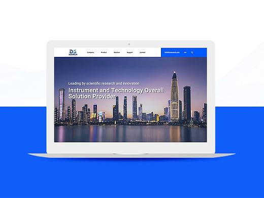 項目案例 - 東竔（已上線）（個人主頁-ZMzc2ODI4NDQ=） - 企業(yè)官網(wǎng) - 站酷設(shè)計師Skip618原創(chuàng)素材 - 站酷ZCOOL