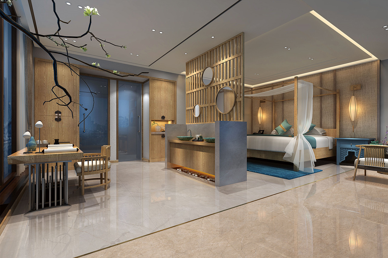 威尔顿瓷砖(900x900V9系列)&瓷砖室内设计效果图