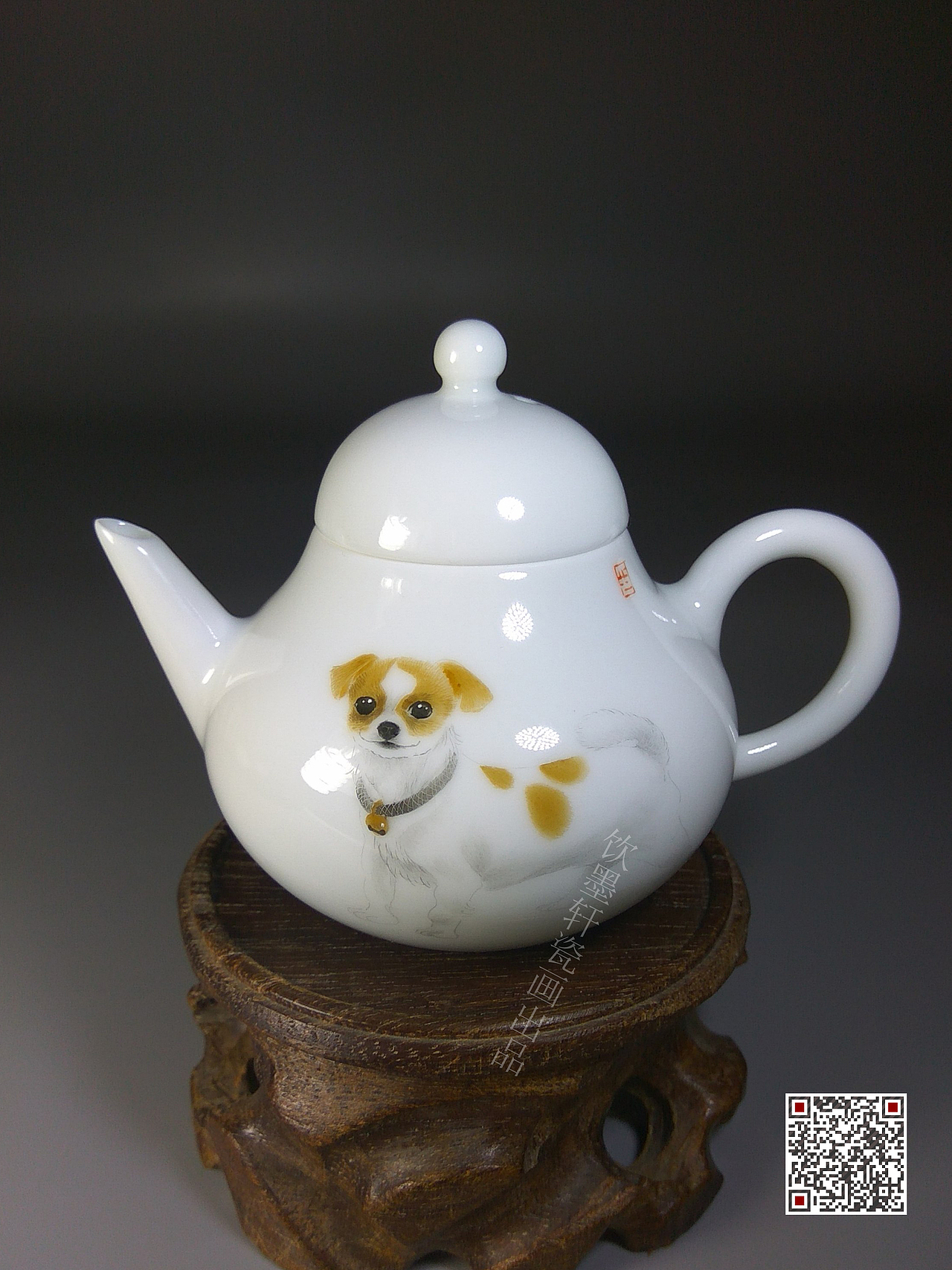 已售，接受定制（图ZMTEwMDE5MDQw） - 工艺品设计 - 站酷设计师饮墨轩瓷画工作室原创素材 - 站酷ZCOOL