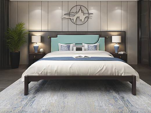 新中式家具一卧室2