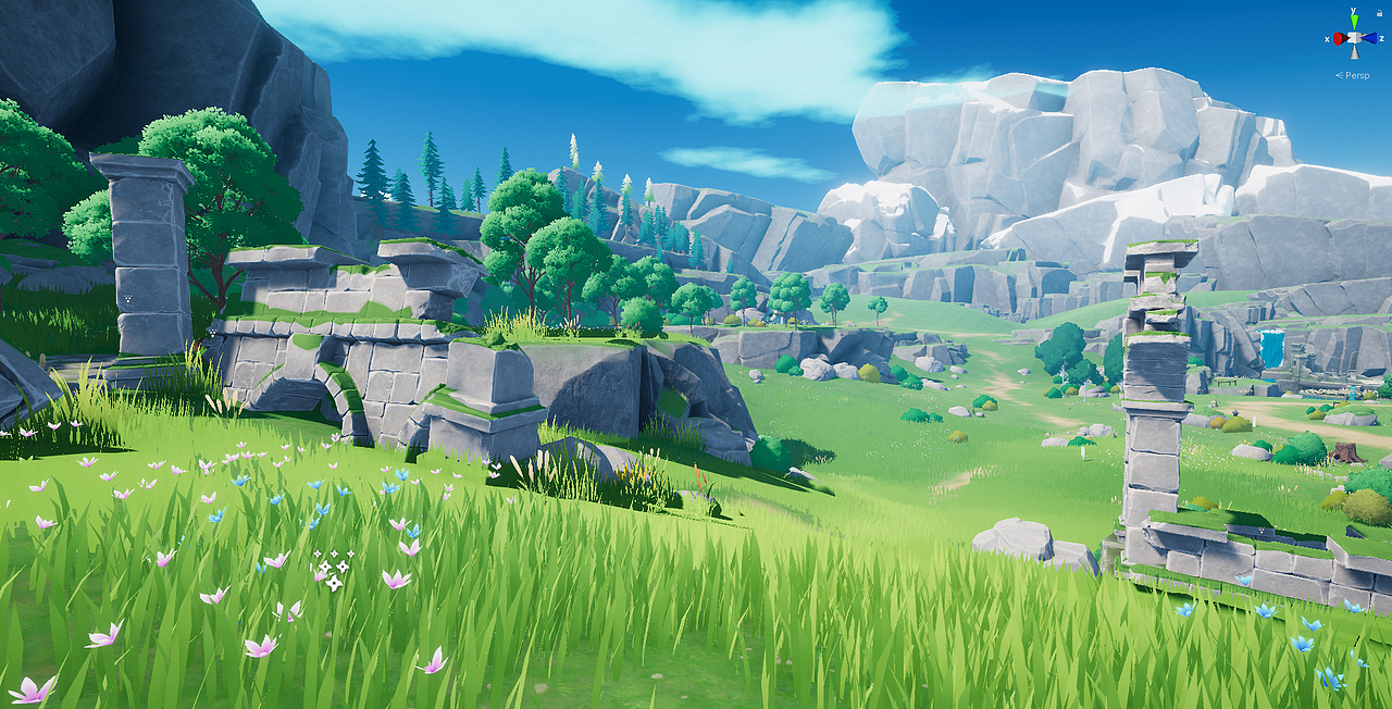 游戏地编场景制作--整体氛围制作