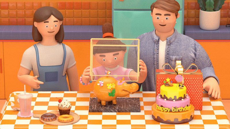 3D角色动画 - 童话的3D