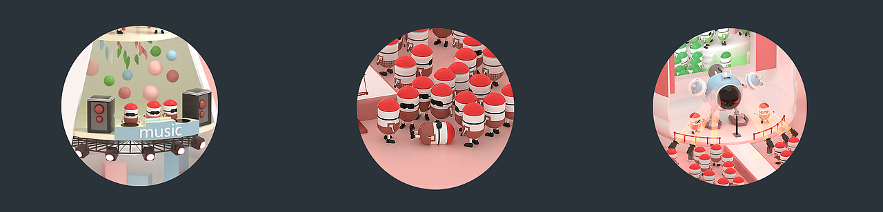 C4D-6月近些练习的作品集及大广赛【娃哈哈】作品（图ZMTY0NzU0Njk2） - 其他三维 - 站酷设计师BigBear_YU原创素材 - 站酷ZCOOL