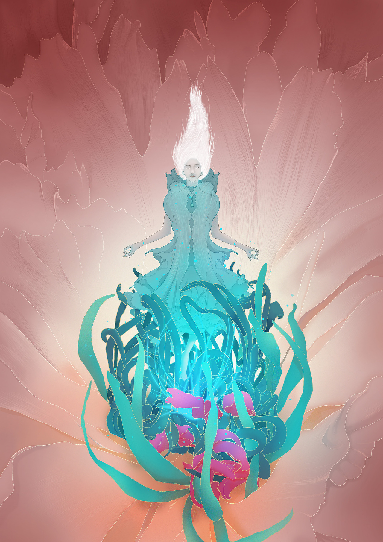 2018插画之路——梦的启程（图ZMTQwMzgzNDg4） - 创作习作 - 站酷设计师CXG菜心原创素材 - 站酷ZCOOL