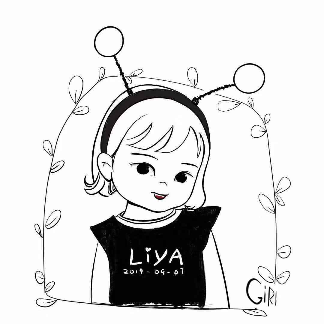 萌娃（图ZMTc1NTcwNTI4） - 单幅漫画 - 站酷设计师李芽LIYA原创素材 - 站酷ZCOOL