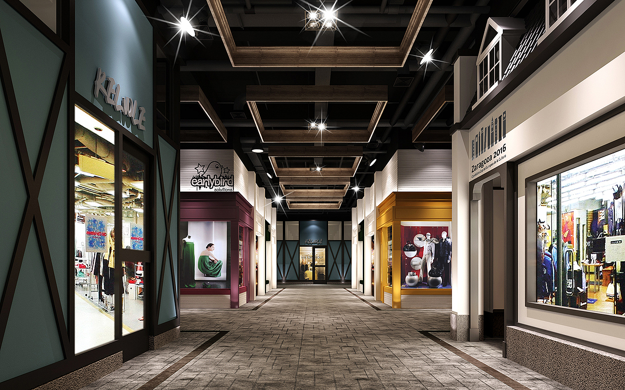 海纳城仓储式休闲购物公园一体化设计（图ZMjEzODg4MzA4） - 建筑设计 - 站酷设计师空间印象商业设计原创素材 - 站酷ZCOOL